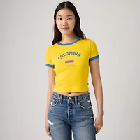 Colombia Mini Ringer Tee