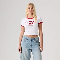 Canada Mini Ringer Tee