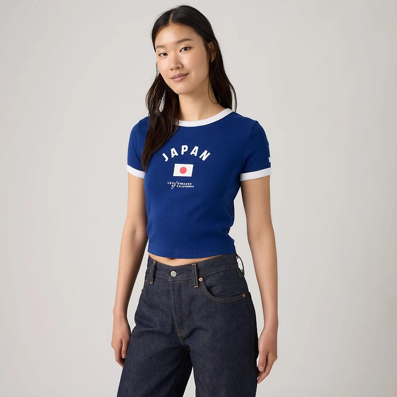 Japan Mini Ringer Tee
