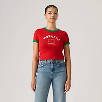 Morocco Mini Ringer Tee