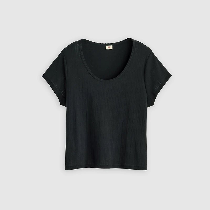 Sweetie Cap Sleeve Tee (Plus Size