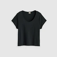 Sweetie Cap Sleeve Tee (Plus Size