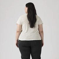 Sweetie Cap Sleeve Tee (Plus Size)