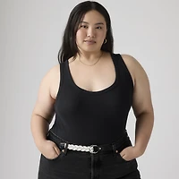 Hayes Ribbed Tank Top (Plus Size