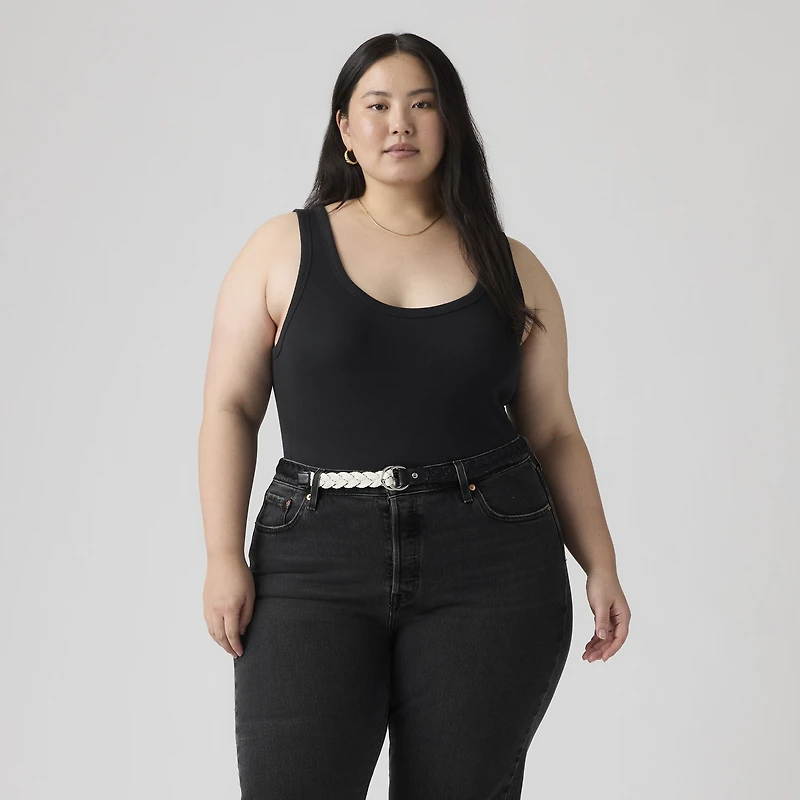 Hayes Ribbed Tank Top (Plus Size
