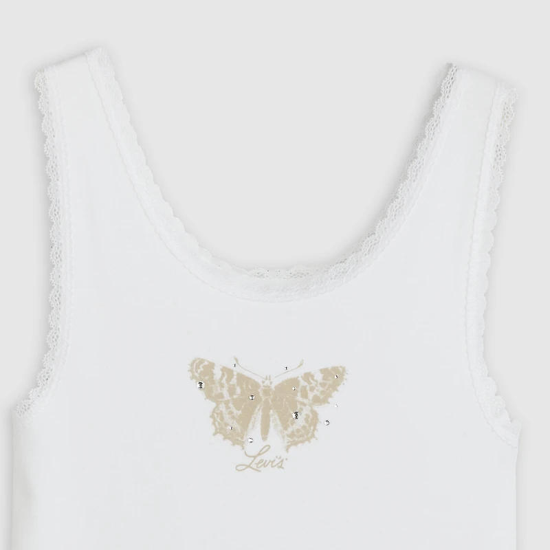 Festival Lace Butterfly Tank Top