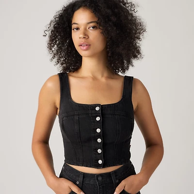 Audra Seamed Top