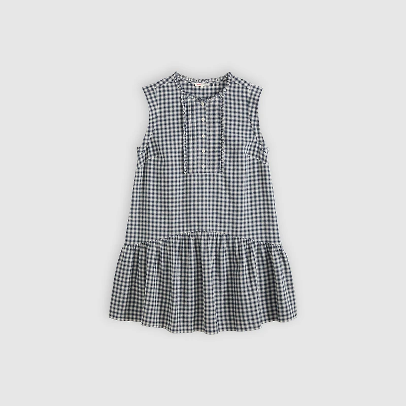 Solara Sleeveless Linen Mini Dress
