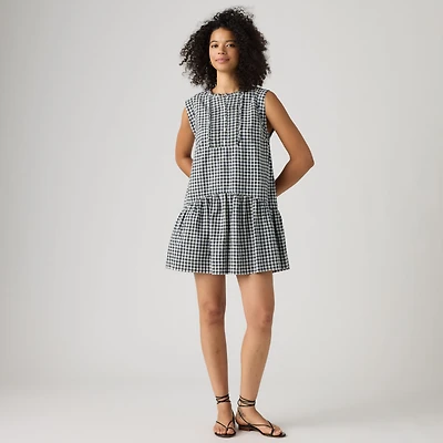 Solara Sleeveless Linen Mini Dress