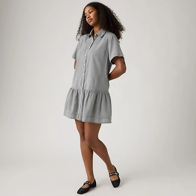 Cielle Short-Sleeve Mini Dress
