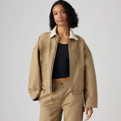 Loose Workwear Trucker Jacket