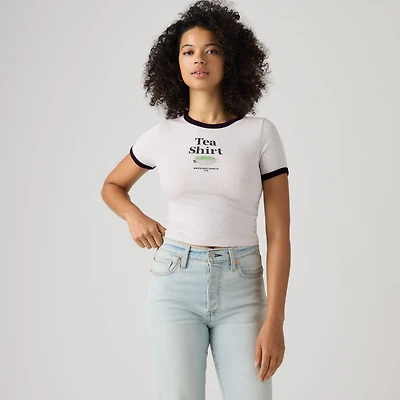 Graphic Hayes Cropped Tee