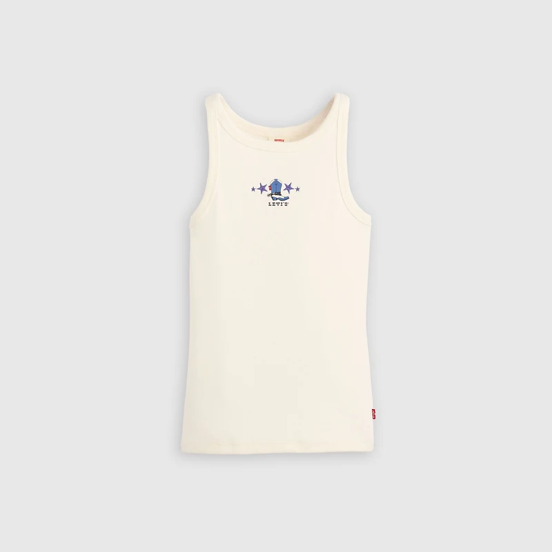 Graphic Logo Hayes Racer Tank Top