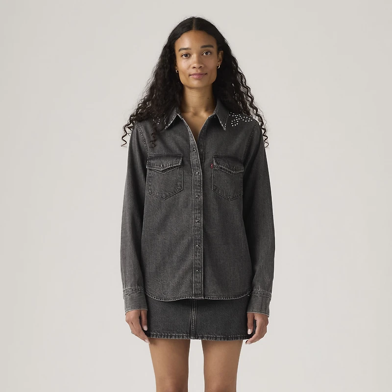 Iconic Western Denim Shirt