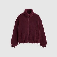 Zip Front Sherpa Jacket