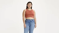 Graphic Logo Stellar Cropped Tank Top