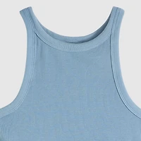 Garment Dye Essential Racer Tank Top