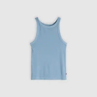 Garment Dye Essential Racer Tank Top