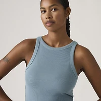 Garment Dye Essential Racer Tank Top