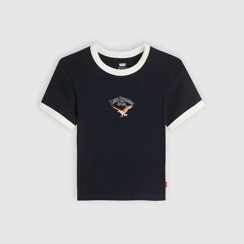Graphic Logo Ringer Mini T-Shirt