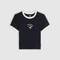 Graphic Logo Ringer Mini T-Shirt