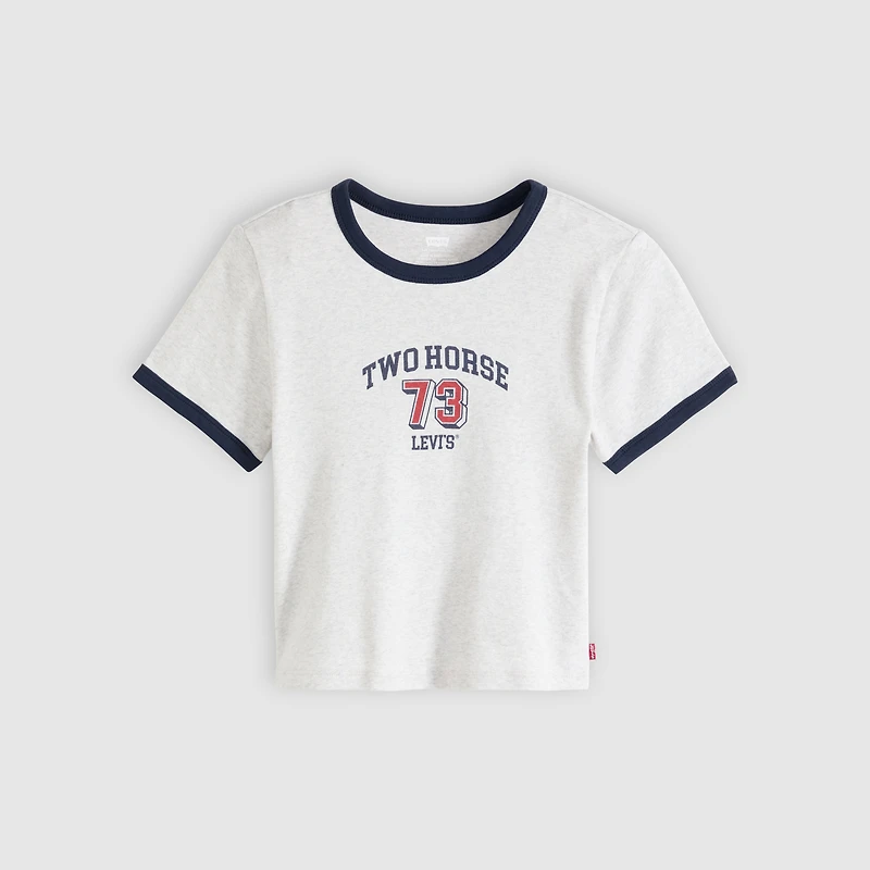 Graphic Mini Ringer Tee