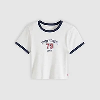Graphic Mini Ringer Tee