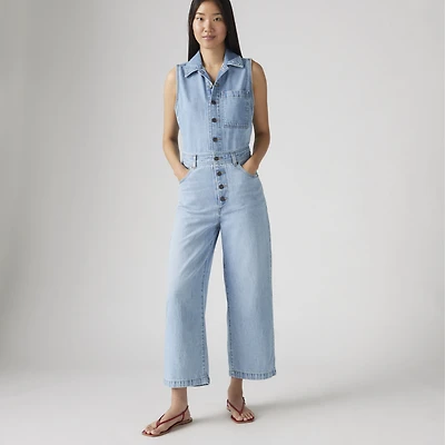Lightweight Sleeveless Jumpsuit