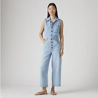 Lightweight Sleeveless Jumpsuit