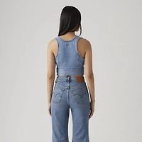 Raine Denim Crop Top