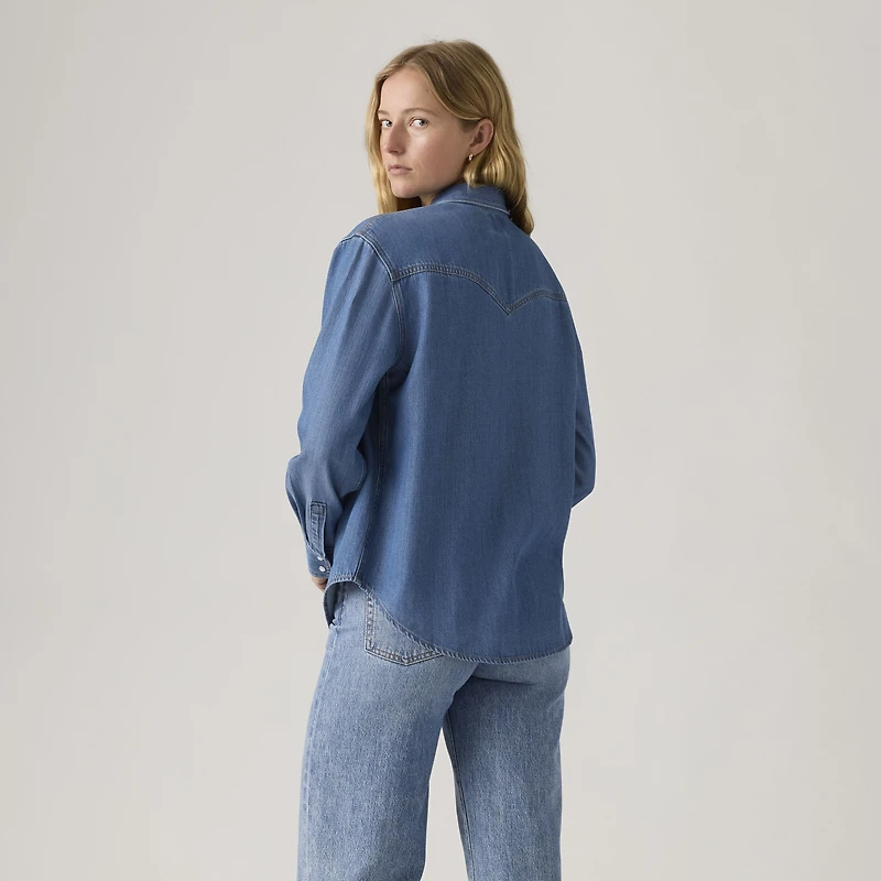 Teodora Metal Tipped Western Shirt