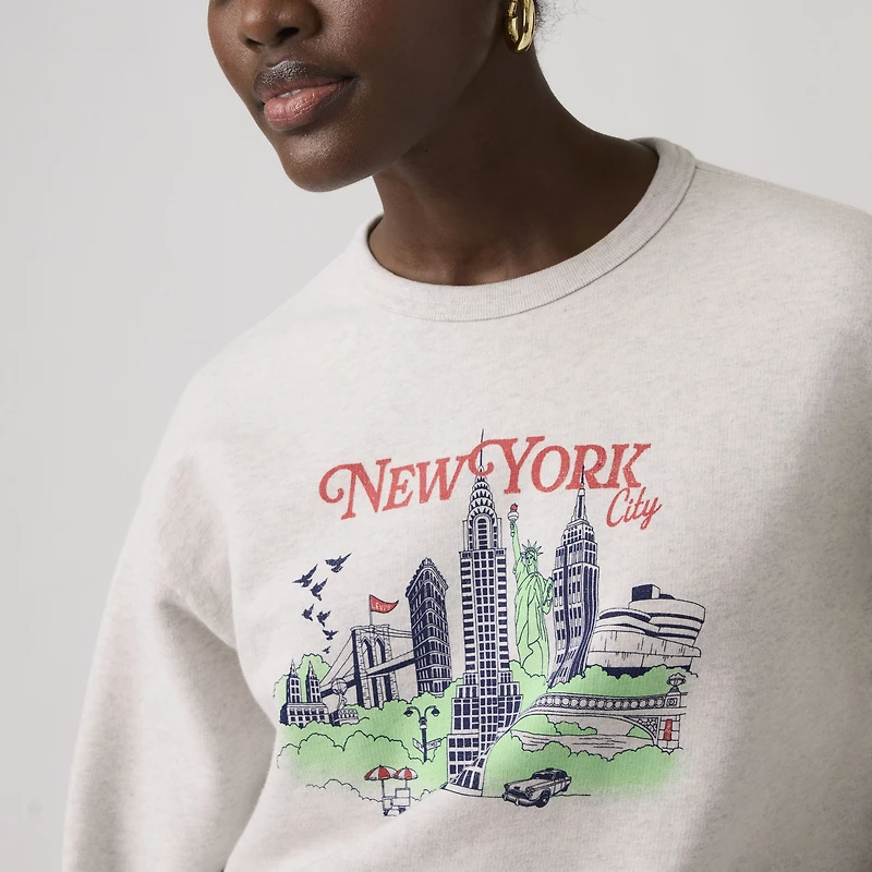 Graphic Heritage Crew Sweatshirt