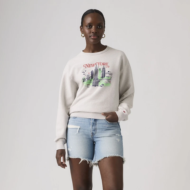 Graphic Heritage Crew Sweatshirt