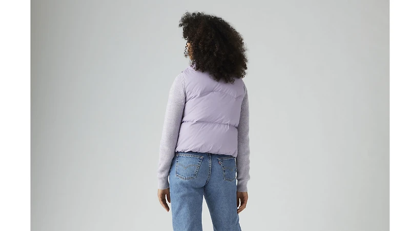 Western Bubble Puffer Vest