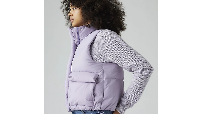 Western Bubble Puffer Vest