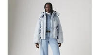 Western Short Bubble Puffer Jacket