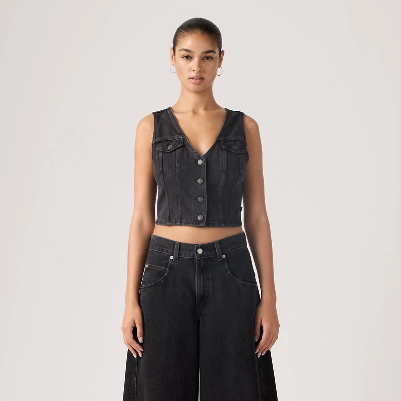 Bella Denim Corset