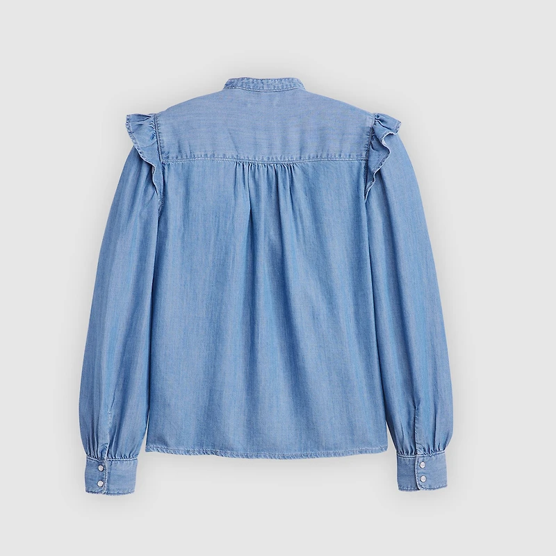 Gianna Long-Sleeve Blouse