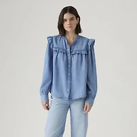 Gianna Long-Sleeve Blouse