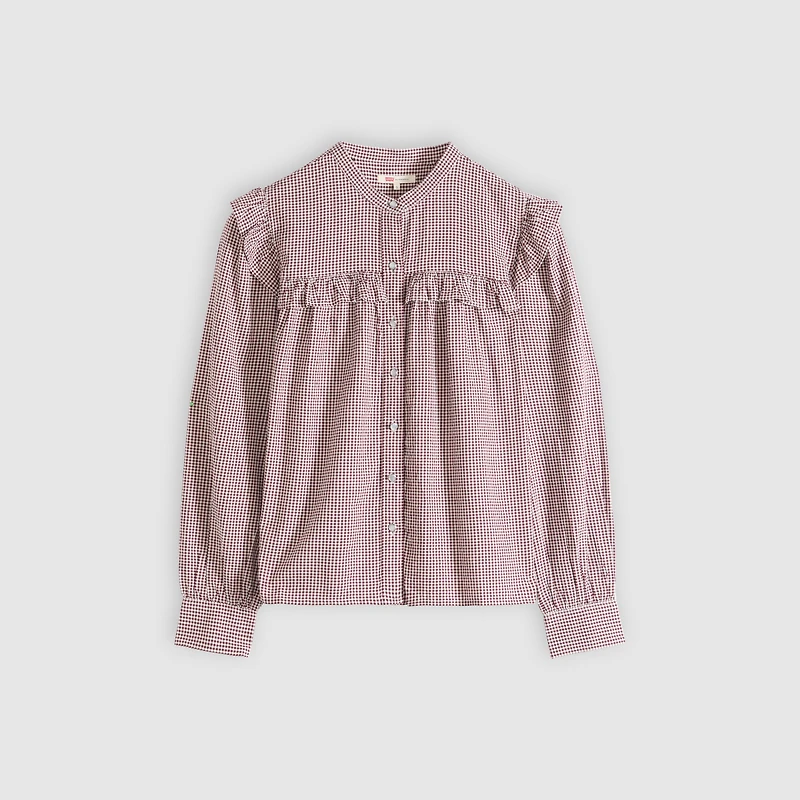 Gianna Long-Sleeve Blouse