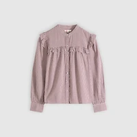 Gianna Long-Sleeve Blouse