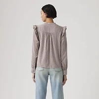 Gianna Long-Sleeve Blouse