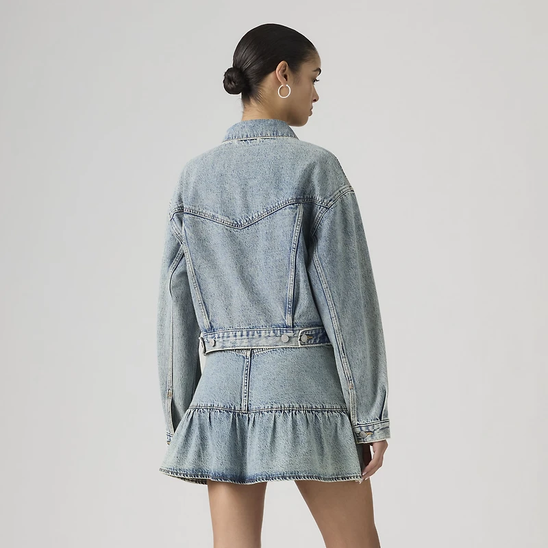 90s Cropped Trucker Jacket