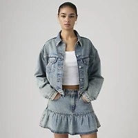 90s Cropped Trucker Jacket