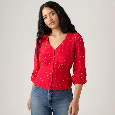 Dolores Long-Sleeve Blouse