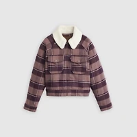 Shrunken '90s Flannel Jacket