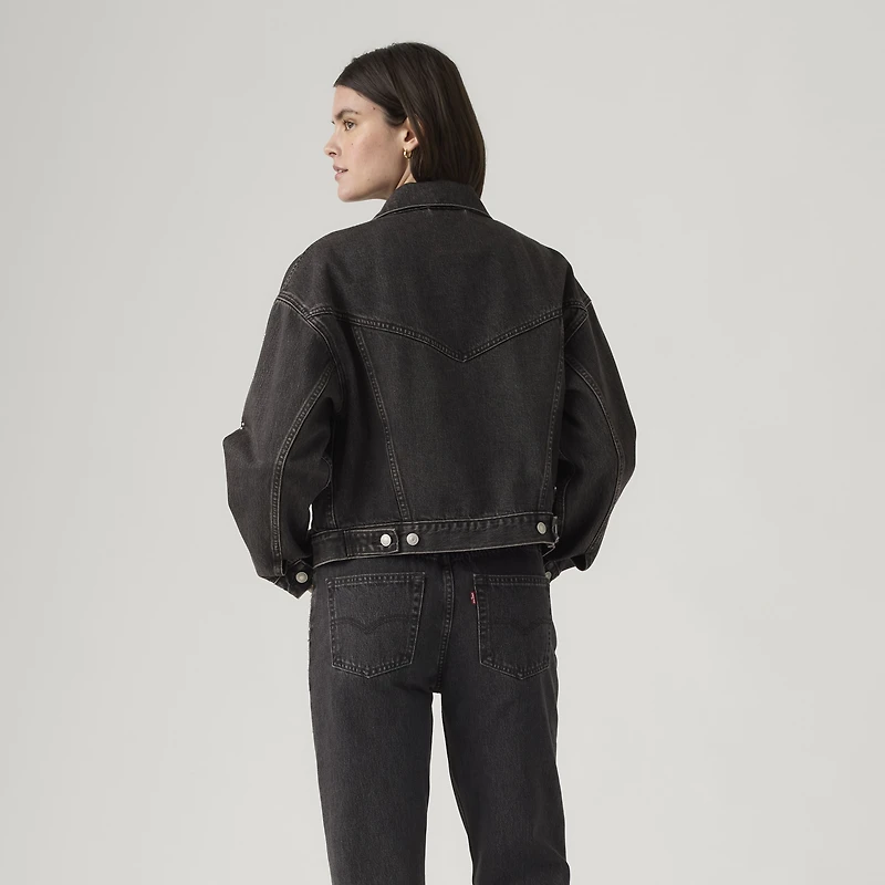 Shrunken '90s Trucker Jacket