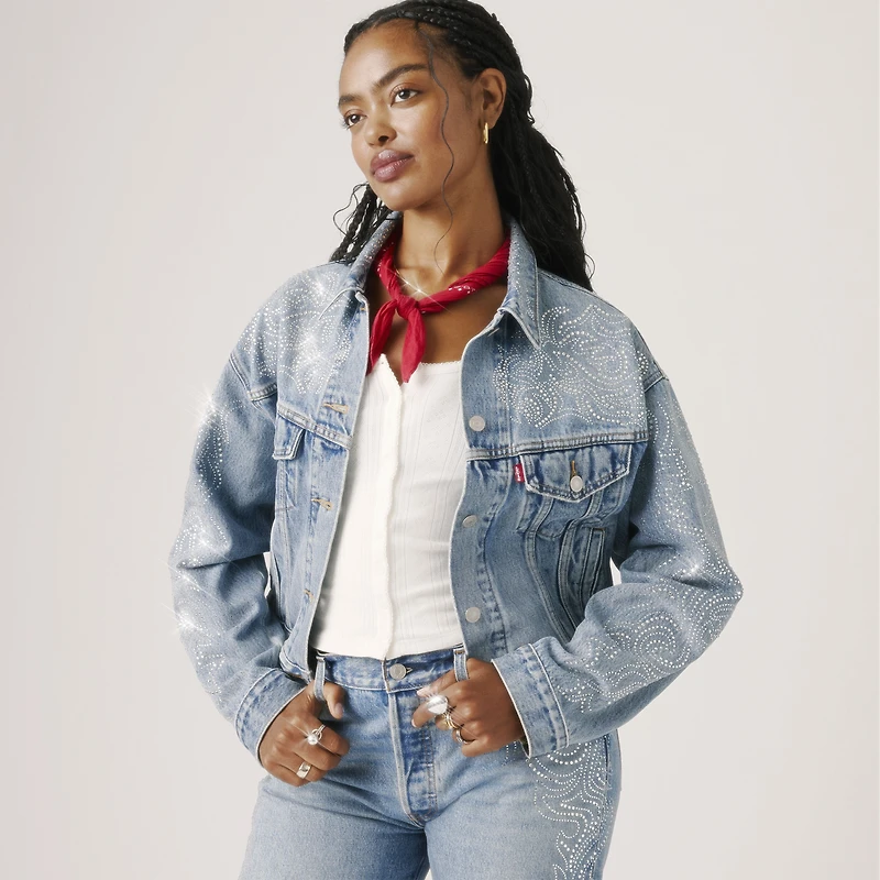BEYONCÉ X LEVI’S® Shrunken '90s Trucker Jacket