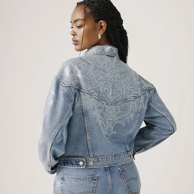 BEYONCÉ X LEVI’S® Shrunken '90s Trucker Jacket