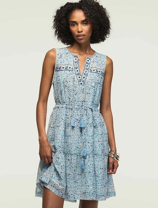 lucky embroidered mini dress Zimmermann Lucky Embroidered Mini Dress